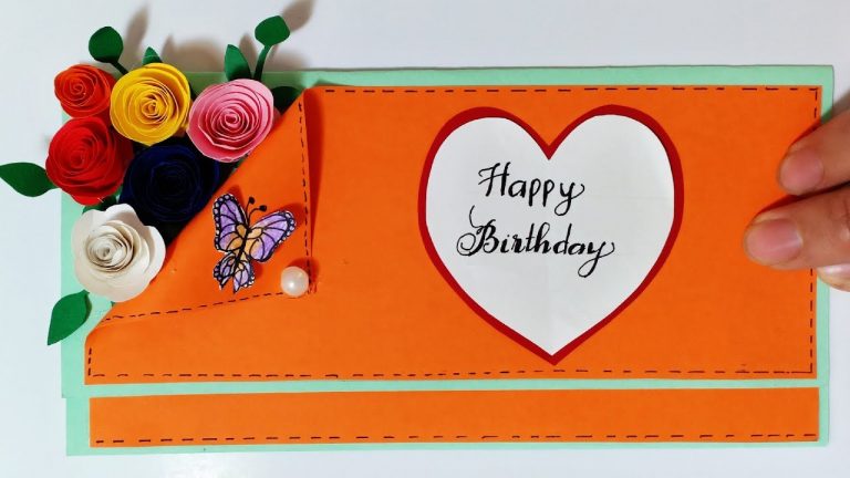 Cách làm thiệp handmade sinh nhật ý nghĩa nhất