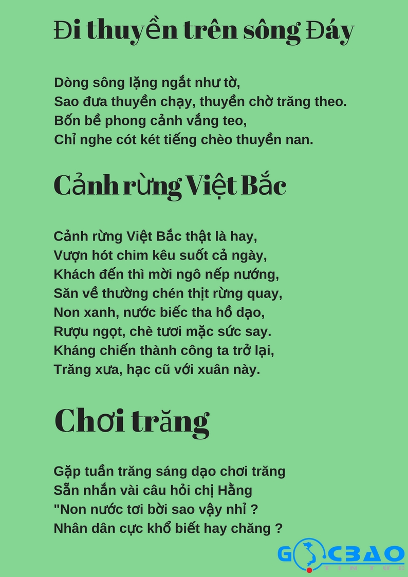 Những Bài Thơ Về Trăng Hay Nhất Của Các Nhà Thơ Nổi Tiếng Việt Nam