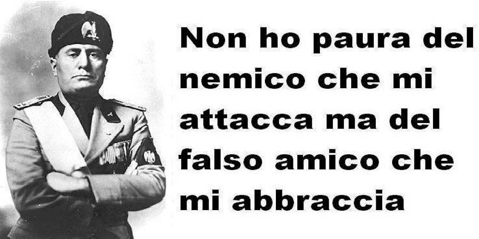 L'individuo conta poco, la nazione conta tutto - Citazioni Mussolini