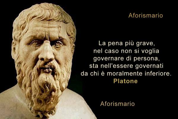 La vita non esaminata non vale la pena di essere vissuta - Citazioni Platone