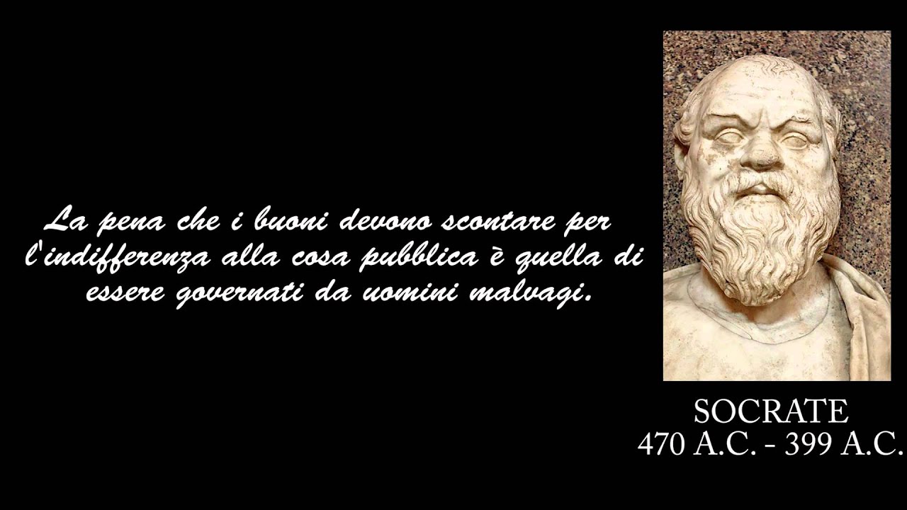 Citazione Socrate: La vita non esaminata non vale la pena di essere vissuta