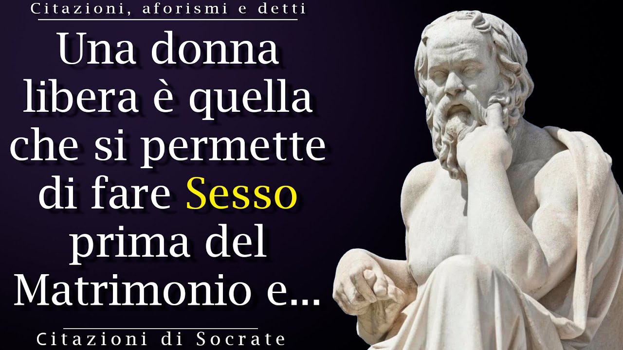 Citazione Socrate: La vera ricchezza consiste nella contentezza dell'anima