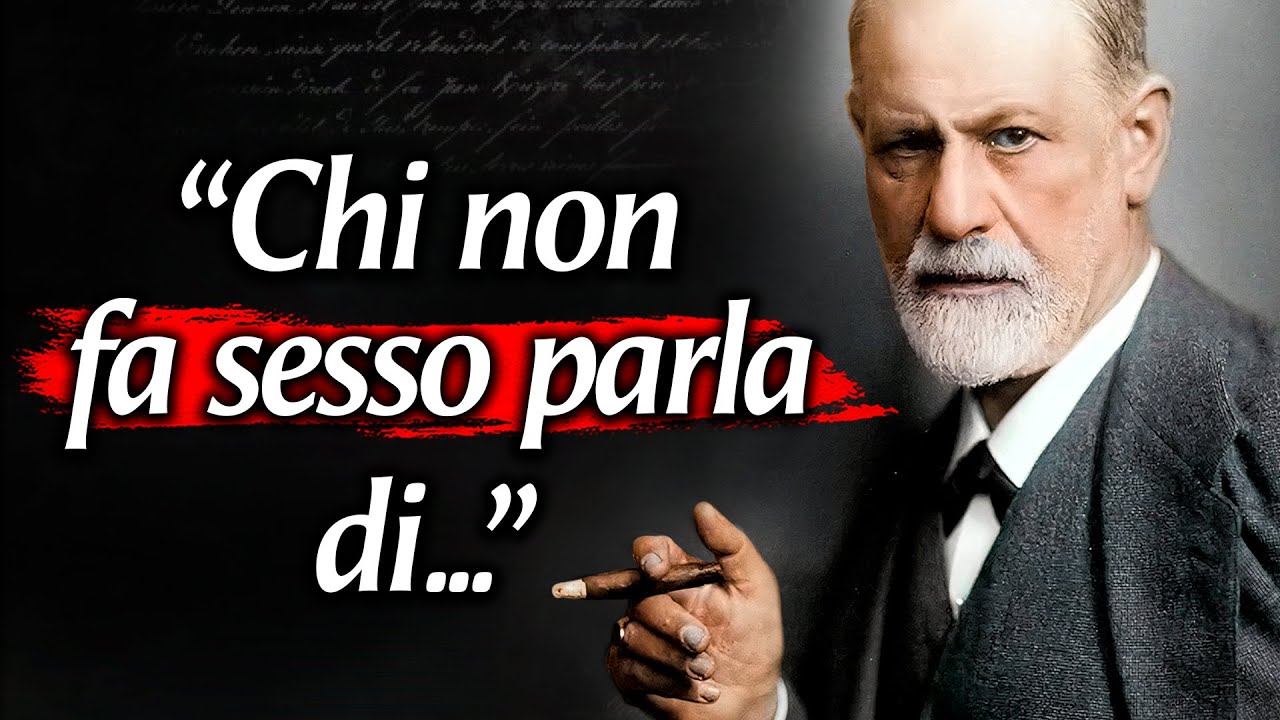 Freud e le sue bellissime citazioni freud sulla personalità