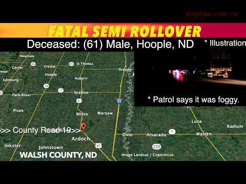 Mario Diaz Car Accident: Man from Hoople, ND dies following rollover crash in Walsh County